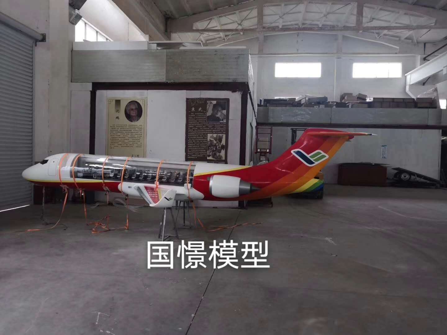 日土县飞机模型
